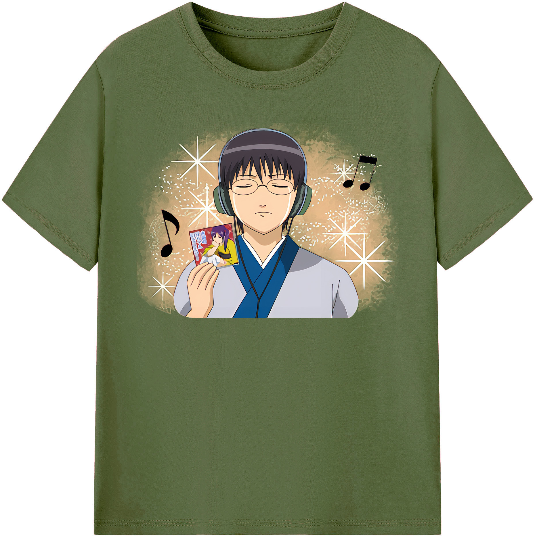 （画像用） ぎんたま 坂田銀時（さかたぎんとき） 神楽 志村新八（しむら しんぱち） GINTAMA Sakata Gintoki Kagura Shimura Shinpachi 綿100％半袖Tシャツ（フロントプリント）
